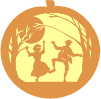 dancing pumpkin